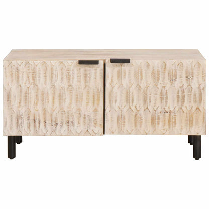 Tavolino da salotto Bianco 80 x 50 x 40 cm