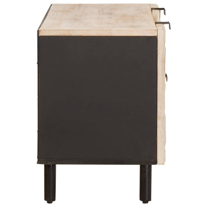 Mobile TV con cassetto Finitura Bianco Lavato 105 x 33 x 46 cm