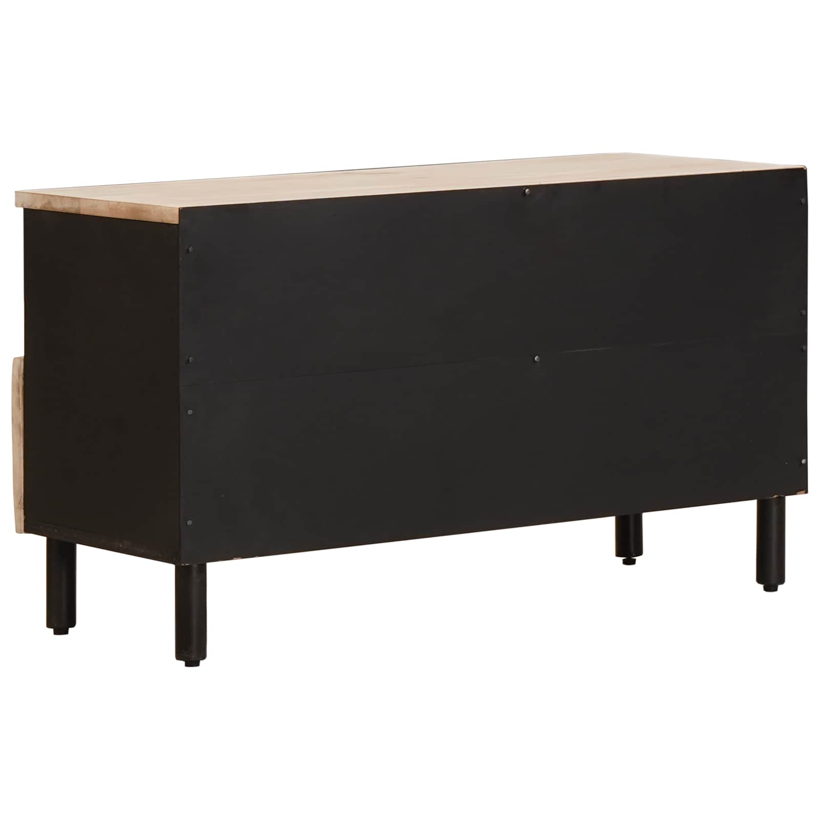Mobile TV con cassetto Finitura Bianco Lavato 80 x 33 x 46 cm | homemem39