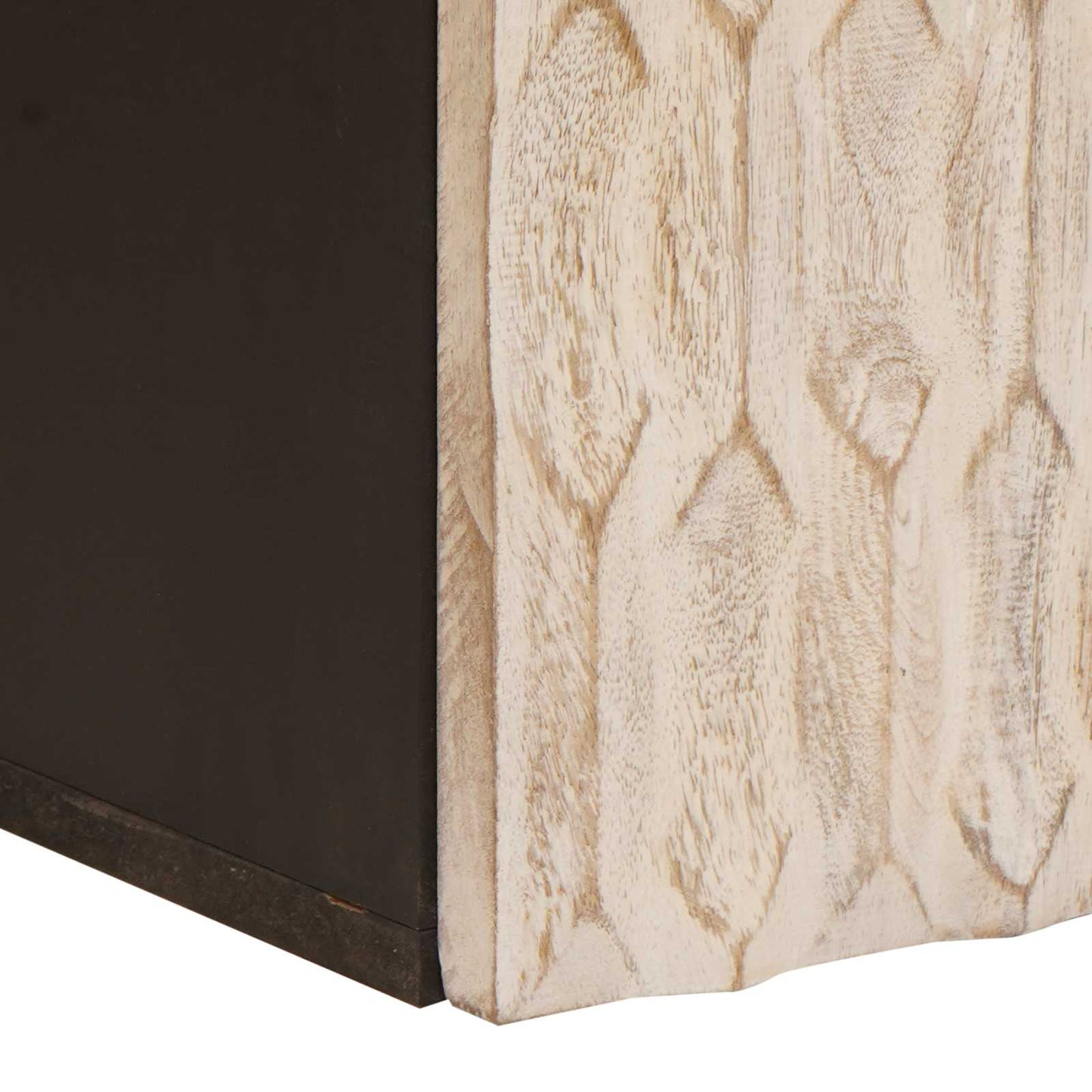 Mobile Appeso da Bagno con lo scaffale Bianco 38 x 33 x 48 cm