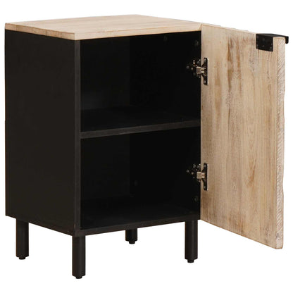 Mobile da Bagno Bianco 38 x 33 x 58 cm Legno di mango massello