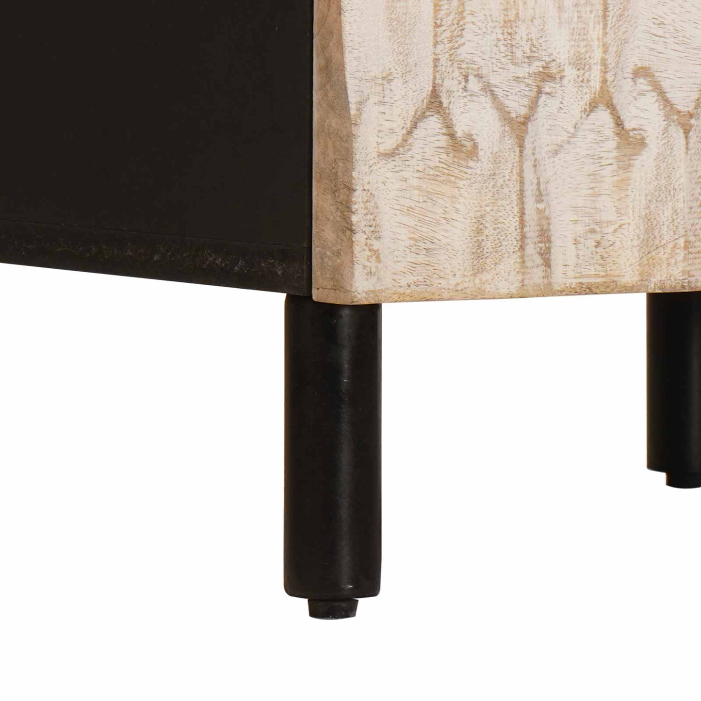 Credenza con cassetto Finitura Bianco Lavato 40 x 33 x 75 cm | homemem39