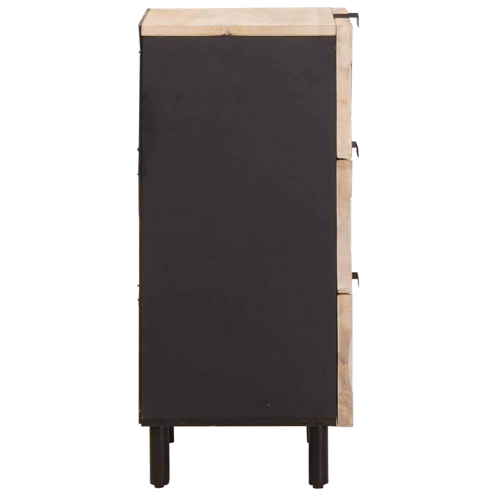 Credenza con cassetto Finitura Bianco Lavato 40 x 33 x 75 cm | homemem39