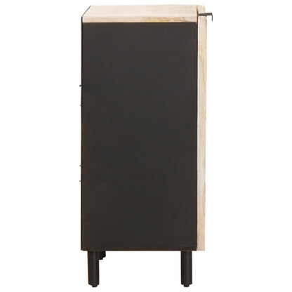 Credenza con porta Finitura Bianco Lavato 40 x 33 x 75 cm