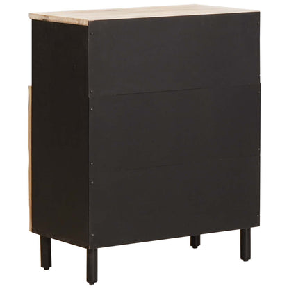 Credenza con porta Finitura Bianco Lavato 60 x 33 x 75 cm | homemem39