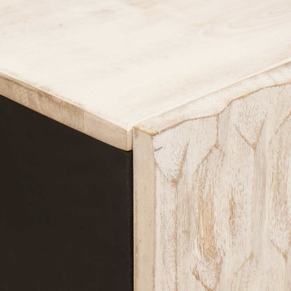 Credenza con porta Finitura Bianco Lavato 60 x 33 x 75 cm | homemem39
