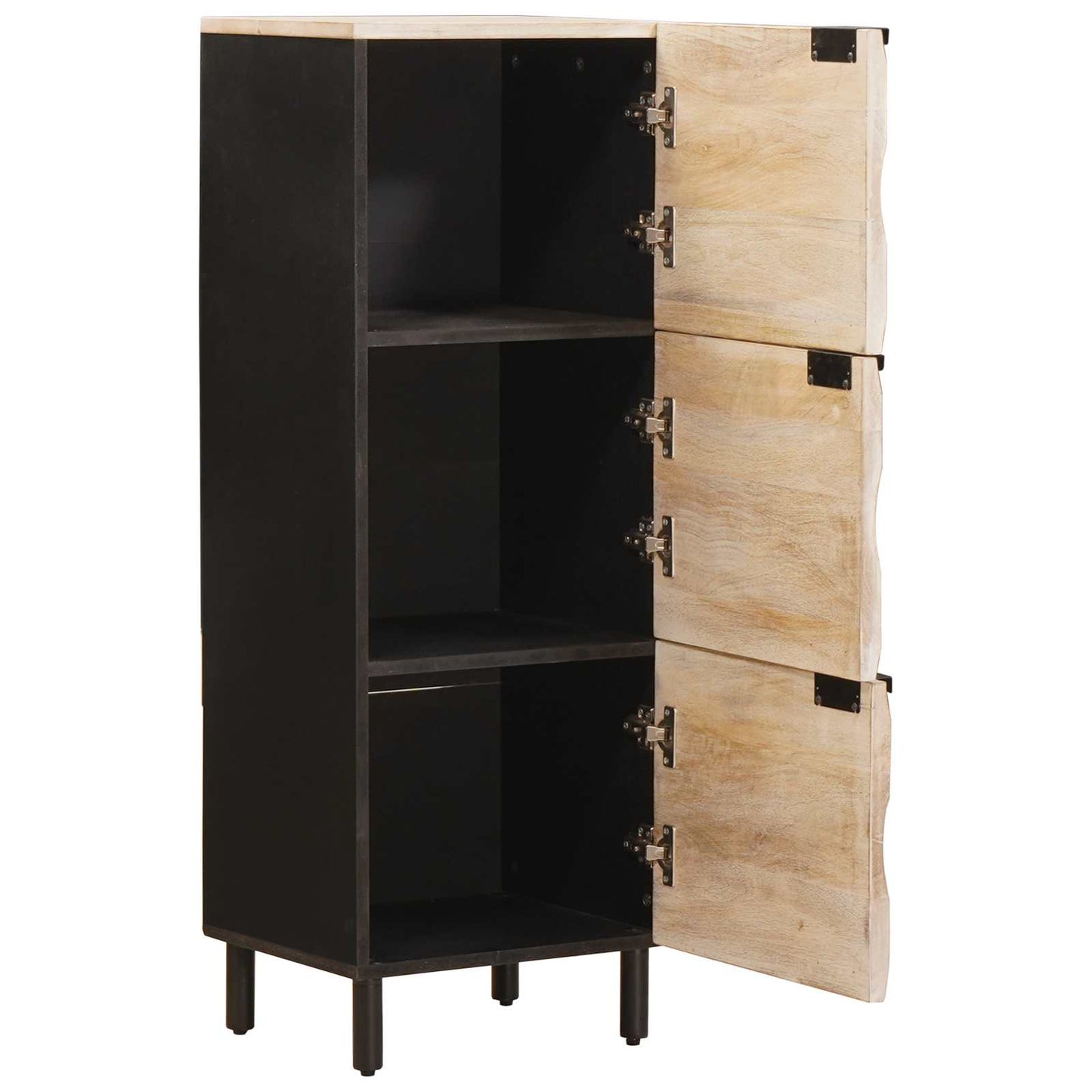 Credenza con porta Finitura Bianco Lavato 40 x 33 x 110 cm | homemem39