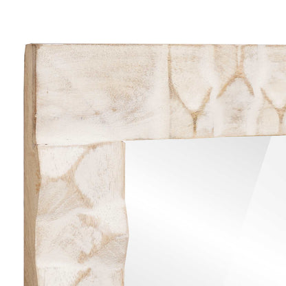 Specchio da bagno Finitura Bianco Lavato 50 x 70 x 2,5 cm