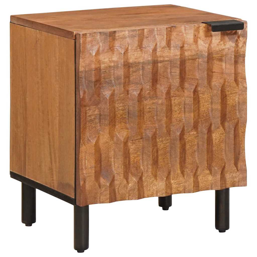 Armadio da Notte 2 pcs Marrone 40 x 33 x 46 cm