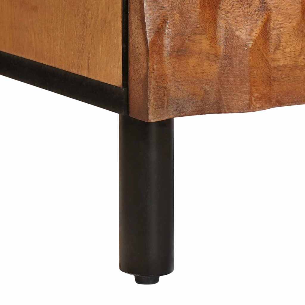 Armadio da Notte con cassetto Marrone 40 x 33 x 46 cm | homemem39