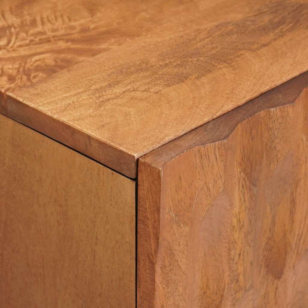 Mobile TV con porta Finitura Marrone Acacia 105 x 33 x 46 cm | homemem39