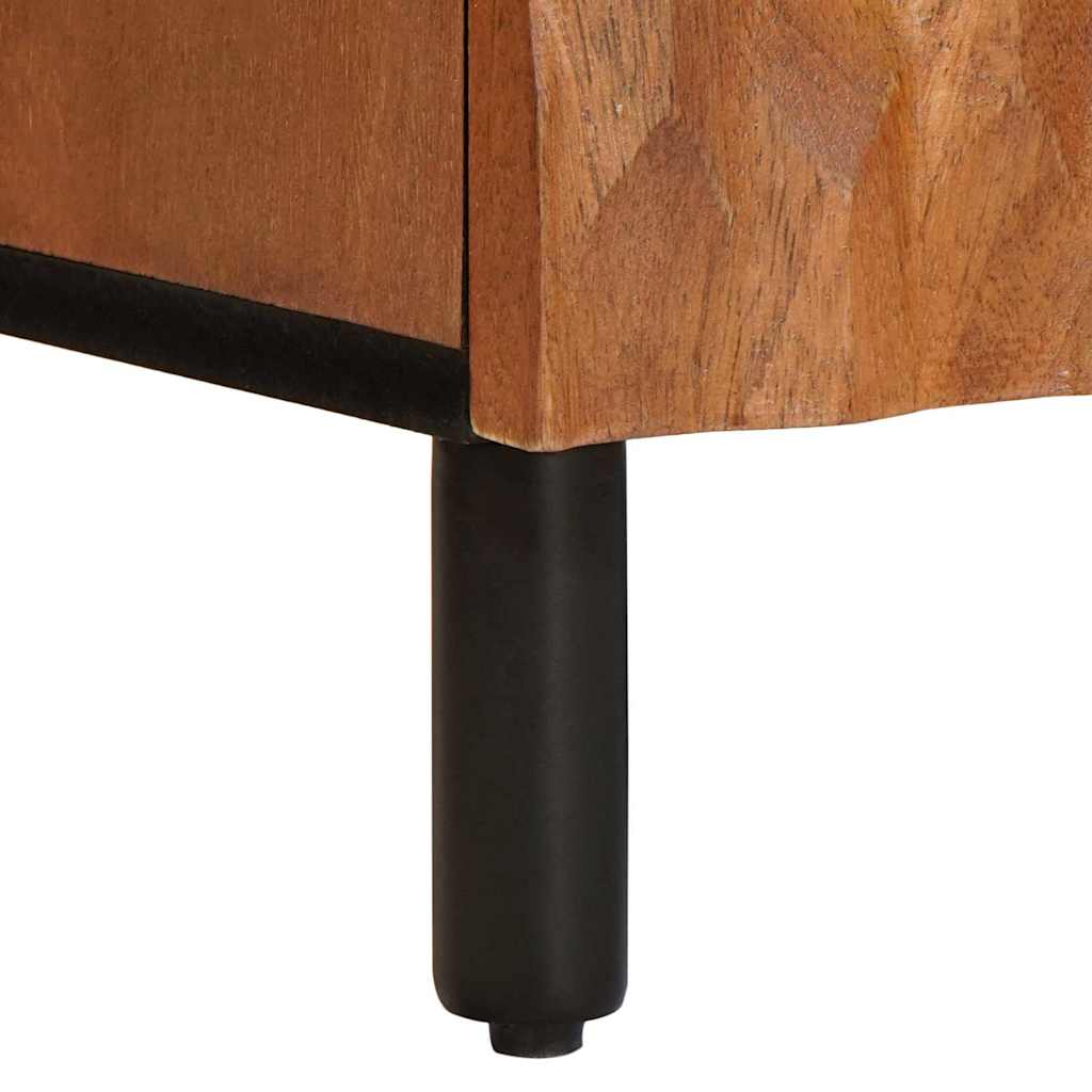 Mobile TV con porta Finitura Marrone Acacia 105 x 33 x 46 cm | homemem39