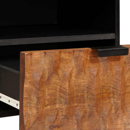 Armadio da Notte con cassetto Marrone 40 x 33 x 46 cm | homemem39