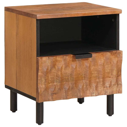 Armadio da Notte con cassetto Marrone 40 x 33 x 46 cm | homemem39