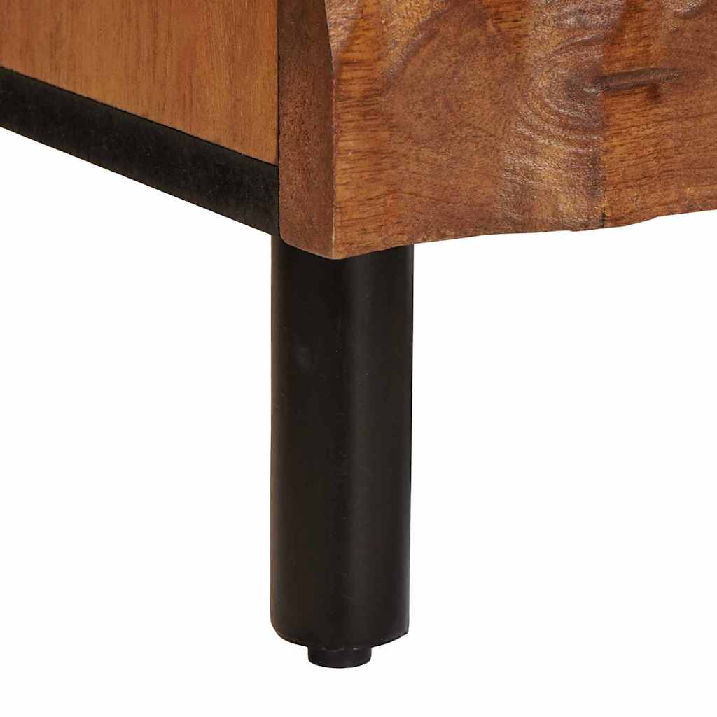 Armadio da Notte con cassetto 2 pcs Marrone 40 x 33 x 46 cm | homemem39