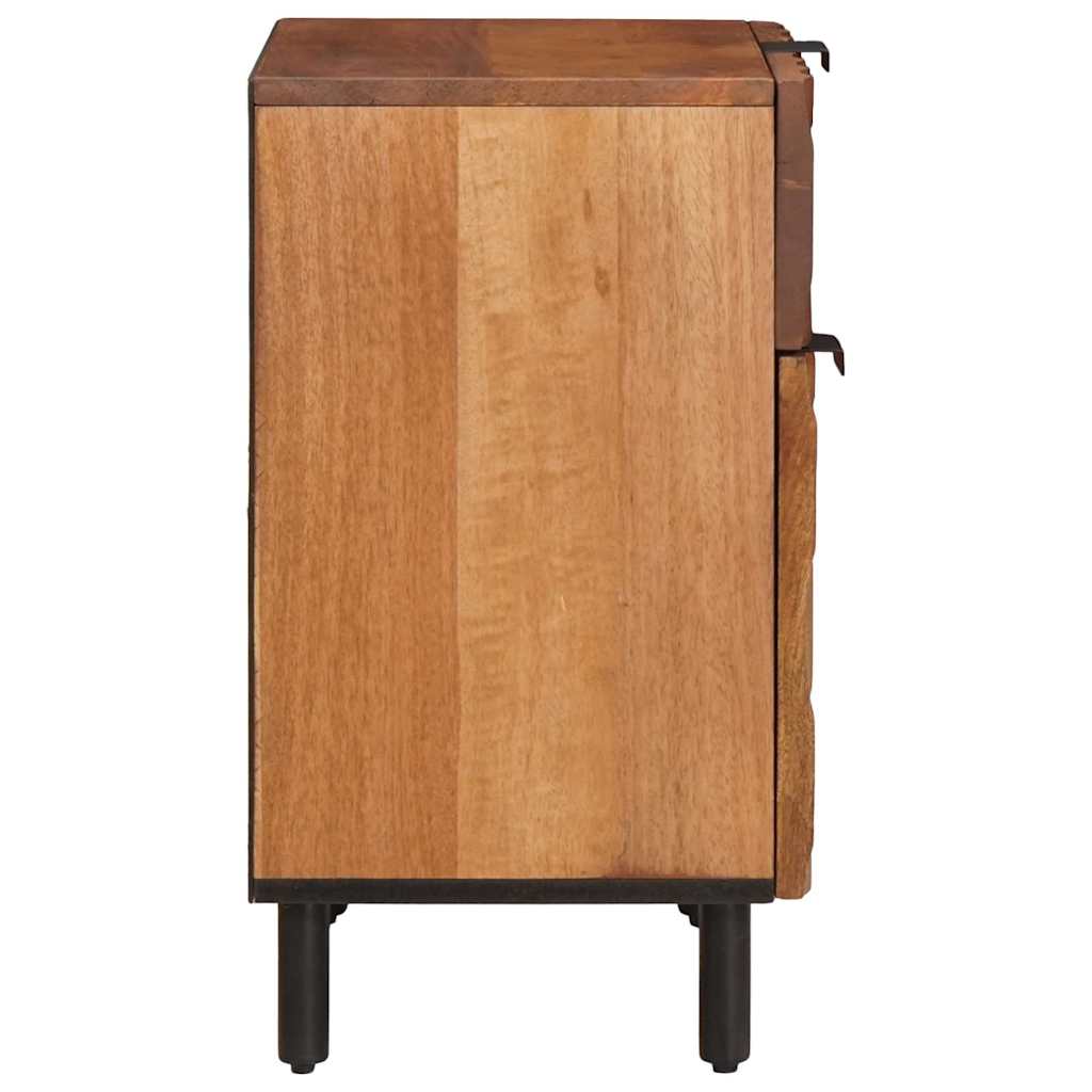 Armadio da Notte con cassetto Marrone 50 x 33 x 60 cm | homemem39