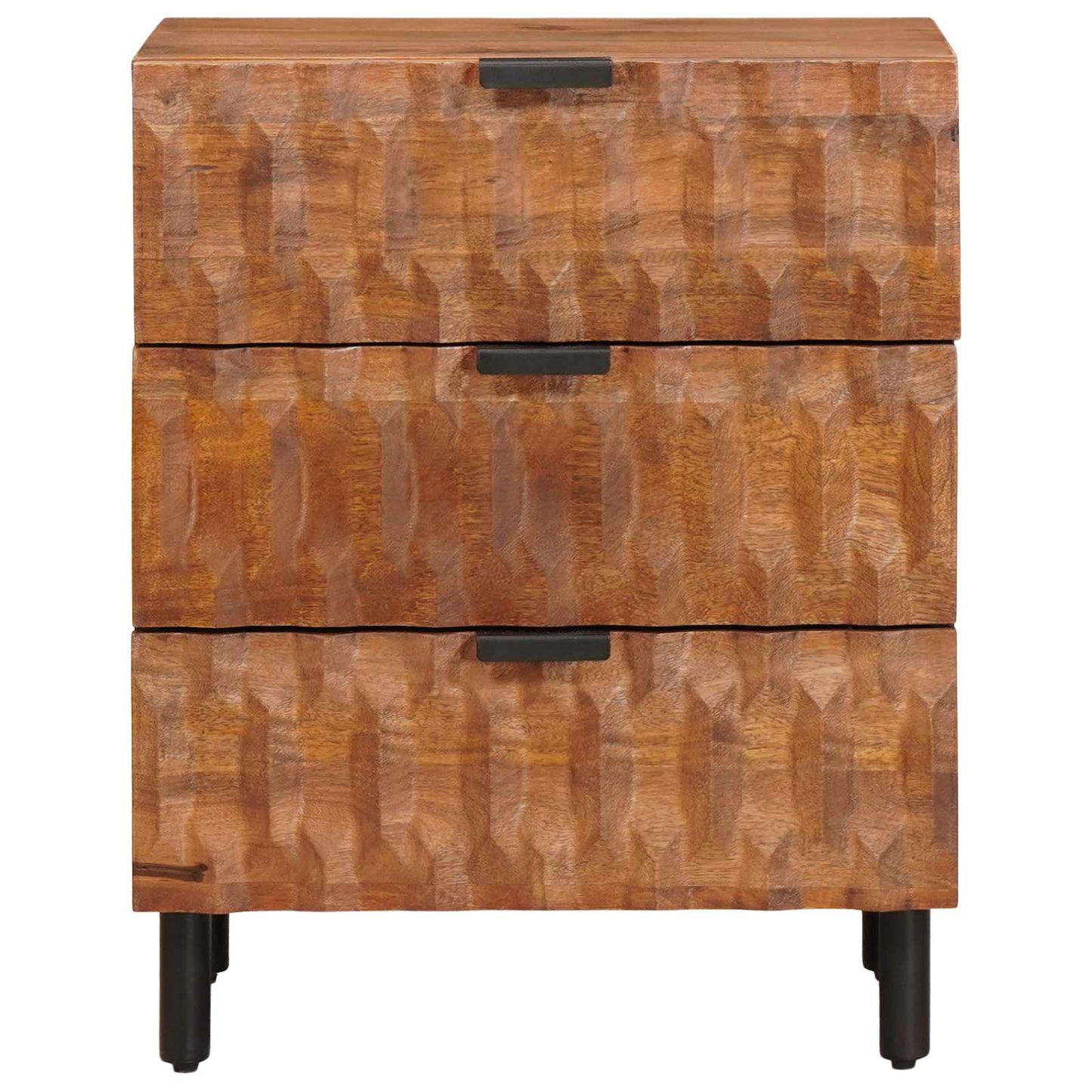 Armadio da Notte con cassetto Marrone 50 x 33 x 62 cm | homemem39