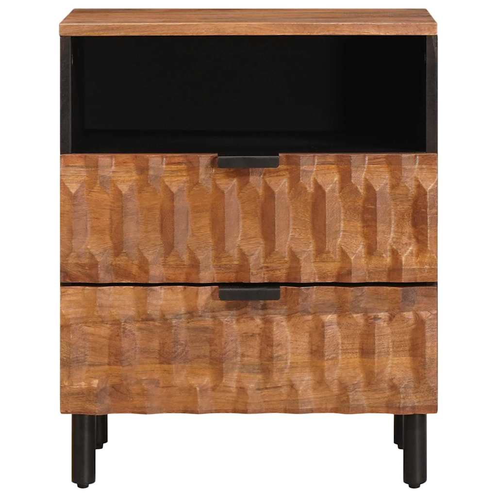 Armadio da Notte con cassetto Marrone 50 x 33 x 62 cm | homemem39