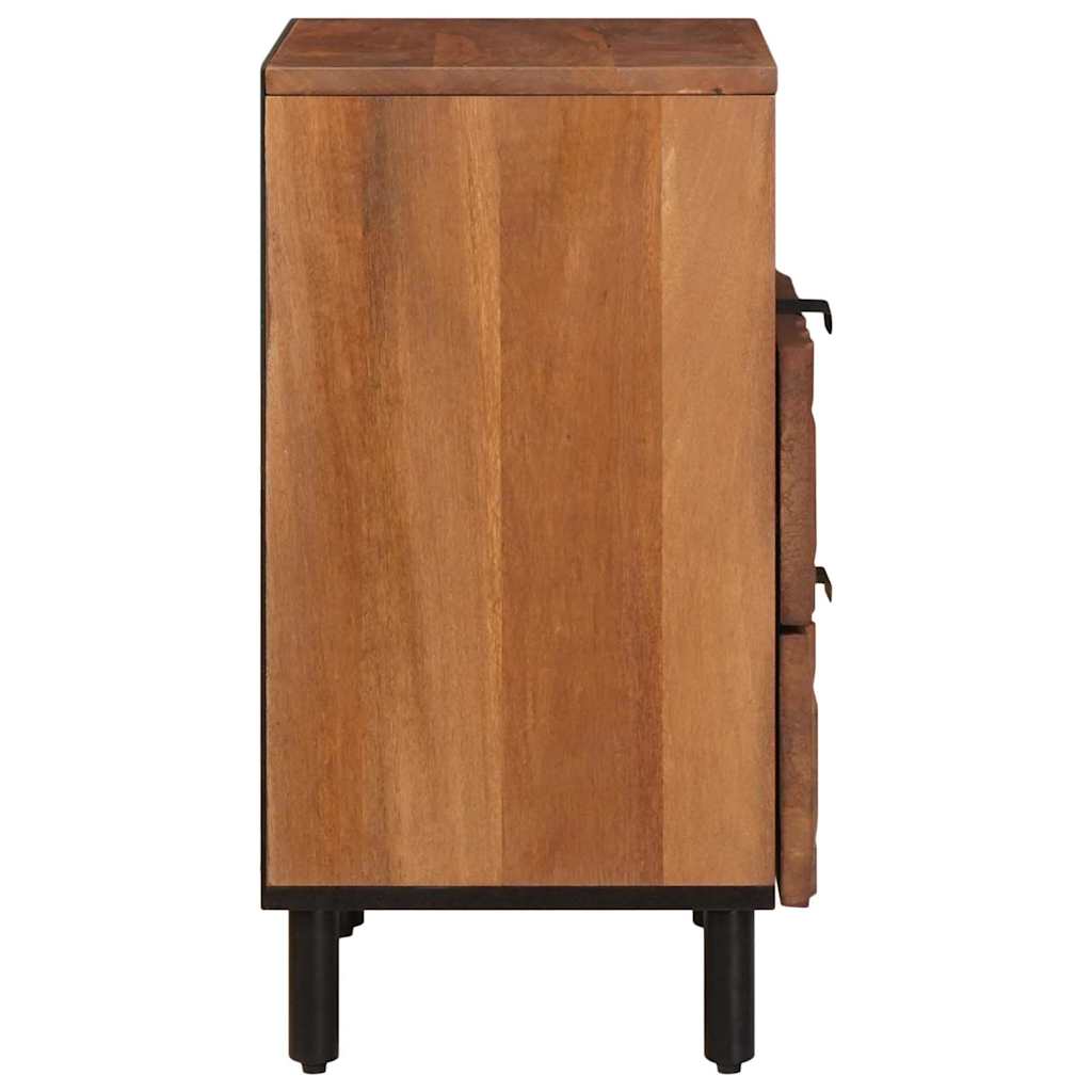 Armadio da Notte con cassetto Marrone 50 x 33 x 62 cm | homemem39