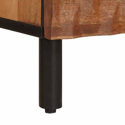 Armadio da Notte con cassetto Marrone 50 x 33 x 60 cm | homemem39