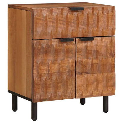 Armadio da Notte con cassetto Marrone 50 x 33 x 60 cm | homemem39