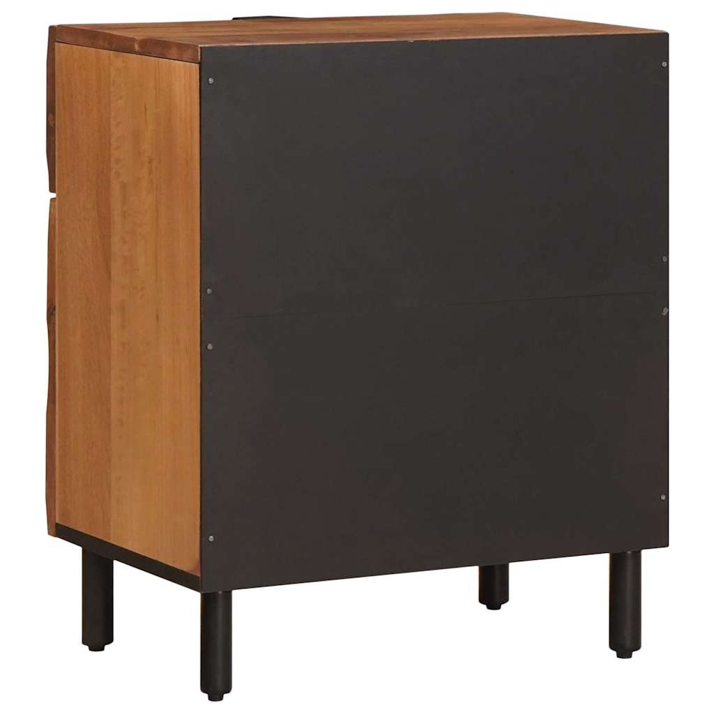 Armadio da Notte con cassetto Marrone 50 x 33 x 60 cm | homemem39