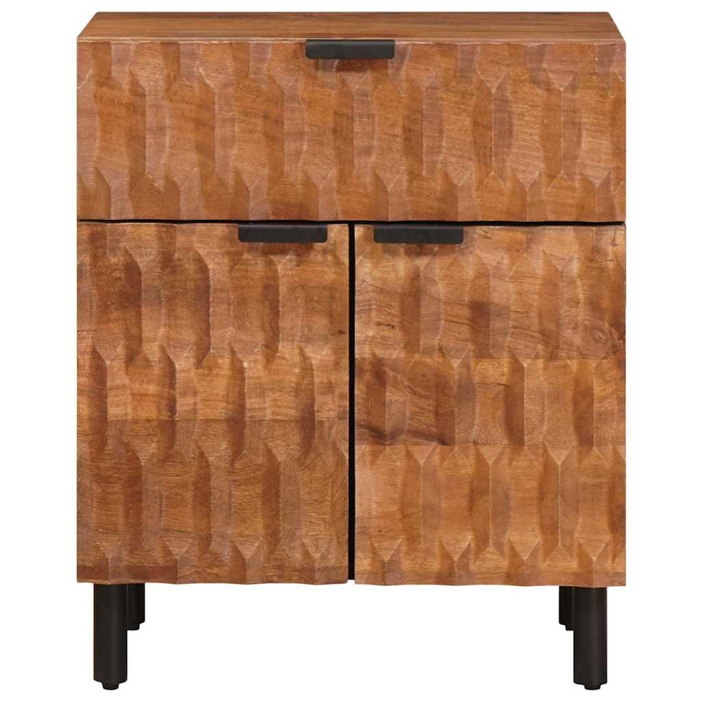 Armadio da Notte con cassetto Marrone 50 x 33 x 60 cm | homemem39