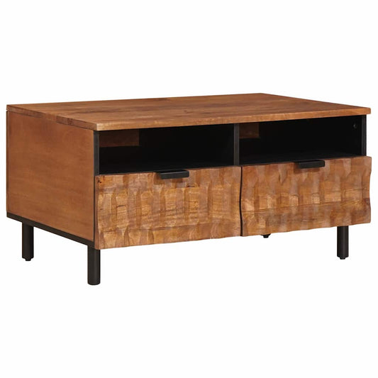 Tavolino da salotto con cassetto Marrone 80 x 54 x 40 cm | homemem39