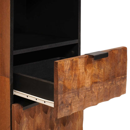 Mobile da Bagno con lo scaffale Marrone 38 x 33 x 160 cm | homemem39