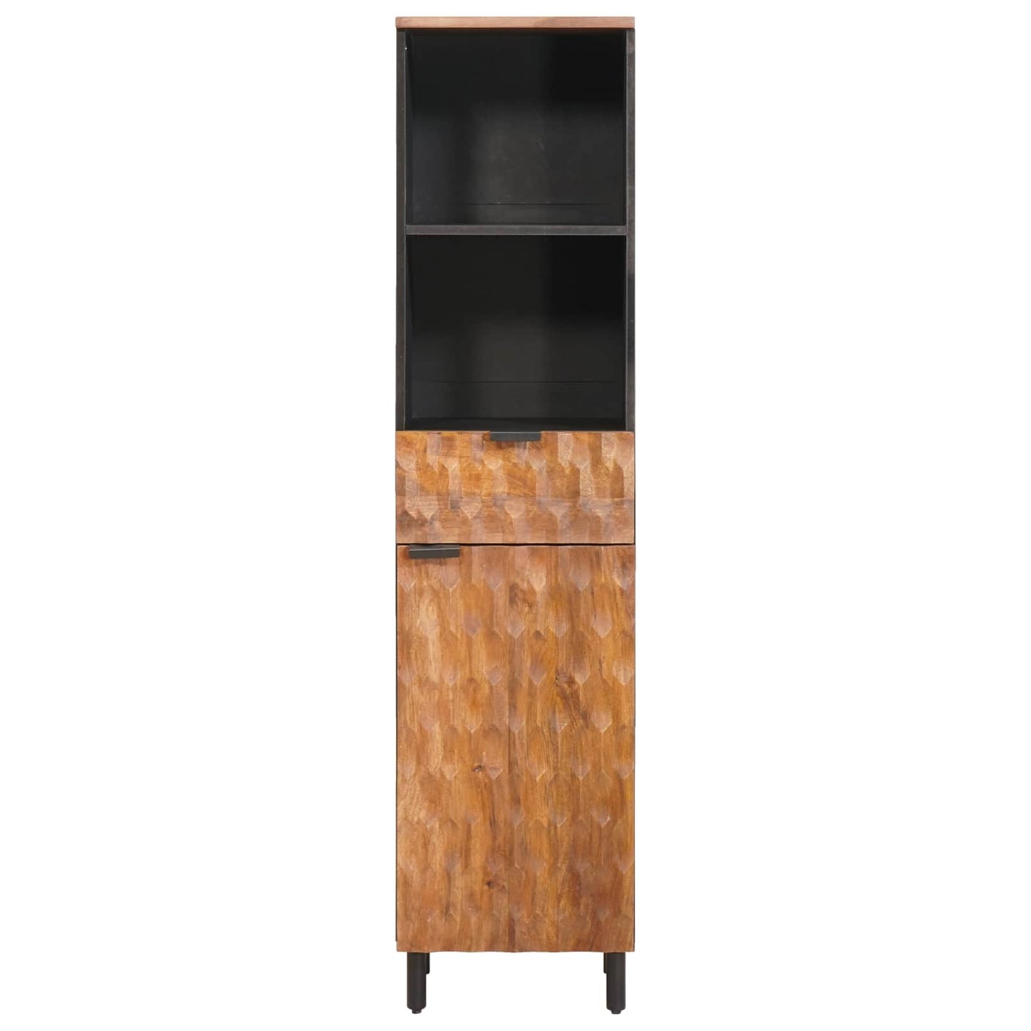 Mobile da Bagno con lo scaffale Marrone 38 x 33 x 160 cm | homemem39