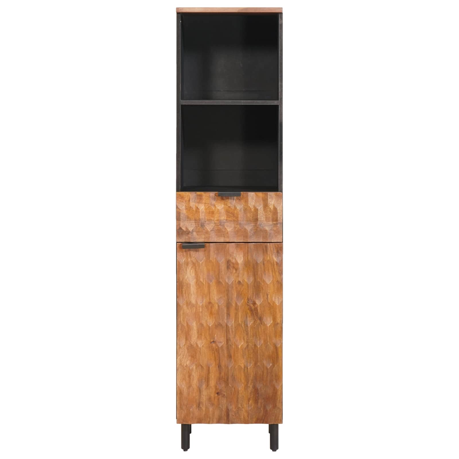 Mobile da Bagno con lo scaffale Marrone 38 x 33 x 160 cm | homemem39
