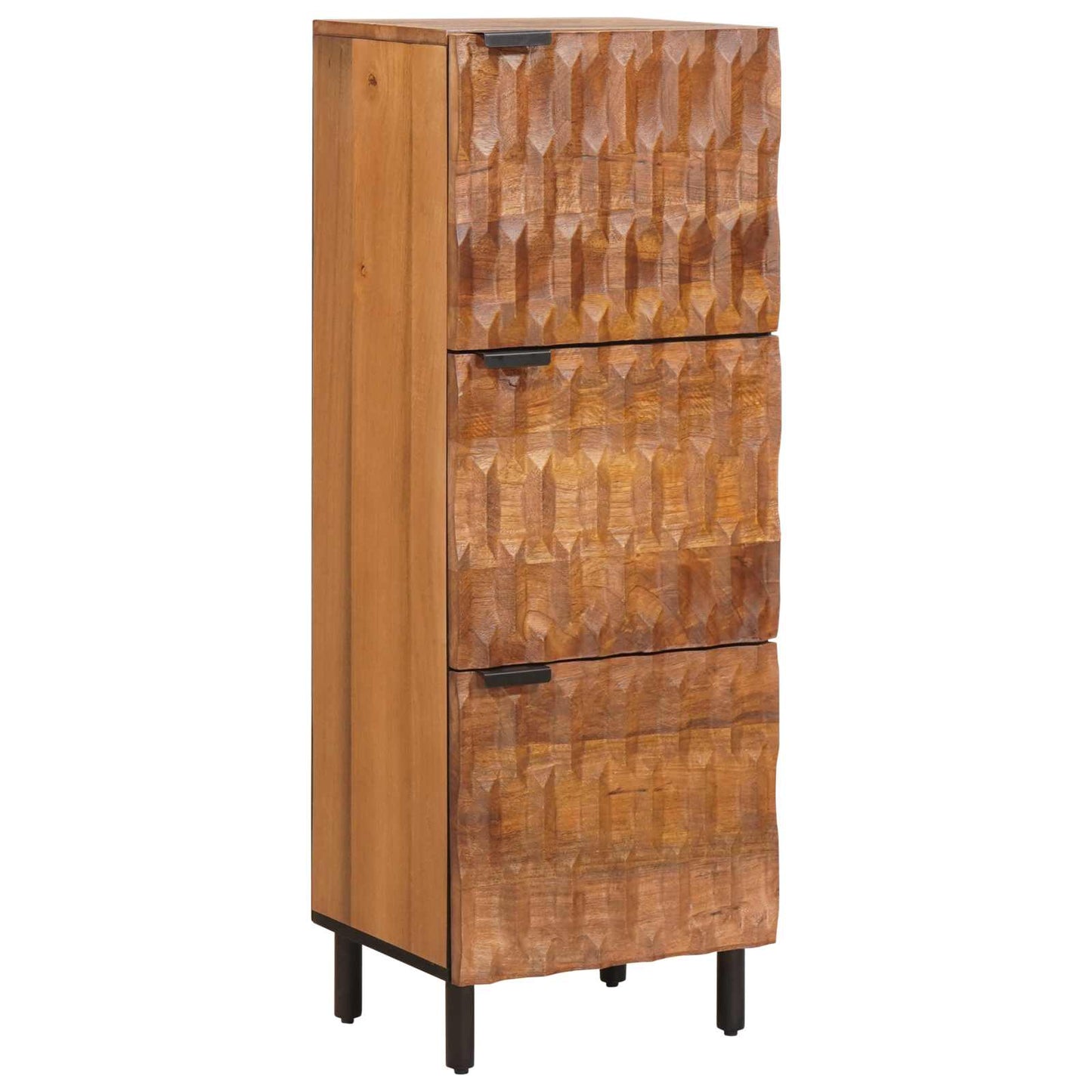 Credenza con porta Finitura Marrone Acacia 40 x 33 x 110 cm | homemem39