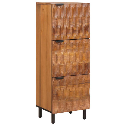 Credenza con porta Finitura Marrone Acacia 40 x 33 x 110 cm | homemem39