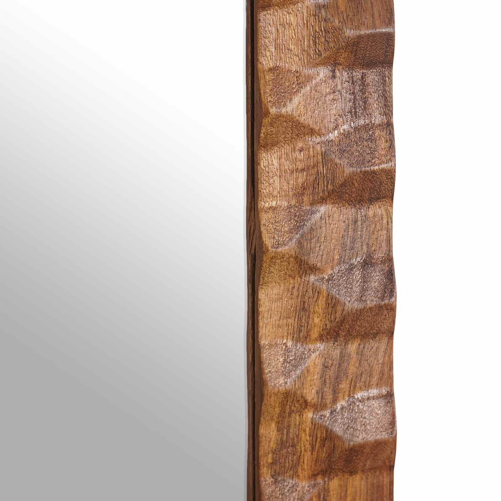 Specchio da bagno Finitura Marrone Acacia 50 x 70 x 2,5 cm | homemem39