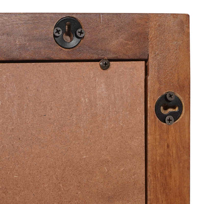 Specchio da bagno Finitura Marrone Acacia 50 x 70 x 2,5 cm | homemem39