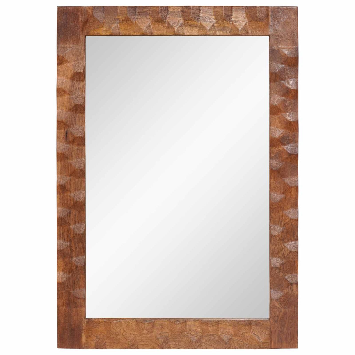 Specchio da bagno Finitura Marrone Acacia 50 x 70 x 2,5 cm | homemem39