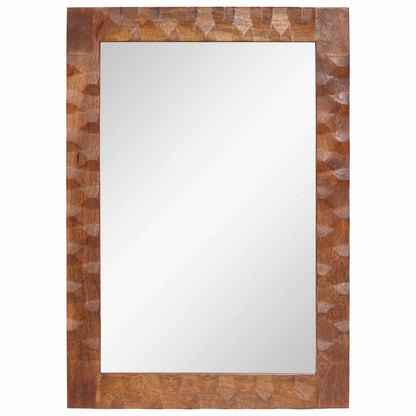 Specchio da bagno Finitura Marrone Acacia 50 x 70 x 2,5 cm | homemem39