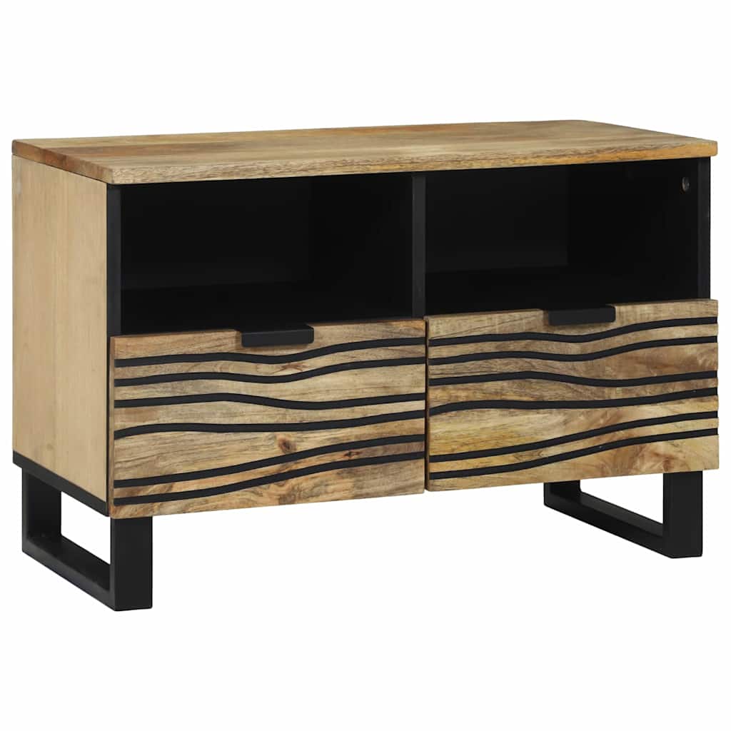 Mobile TV Marrone 70 x 33 x 46 cm legno massello di mango