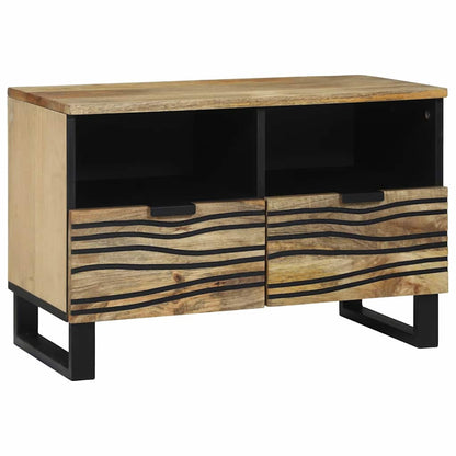 Mobile TV Marrone 70 x 33 x 46 cm legno massello di mango