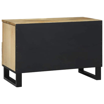 Mobile TV Marrone 70 x 33 x 46 cm legno massello di mango