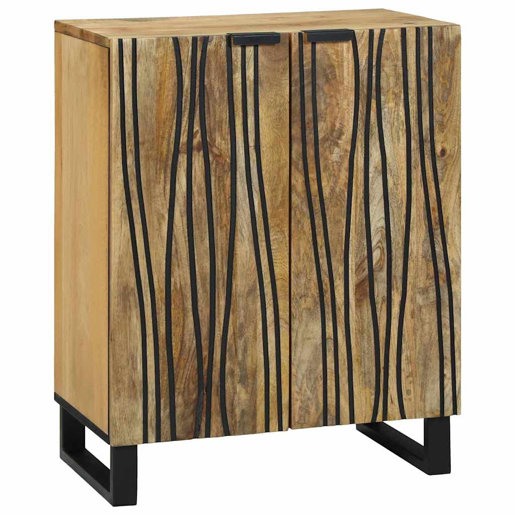 Credenza Marrone 60 x 33.5 x 75 cm Legno massello di mango - homemem39