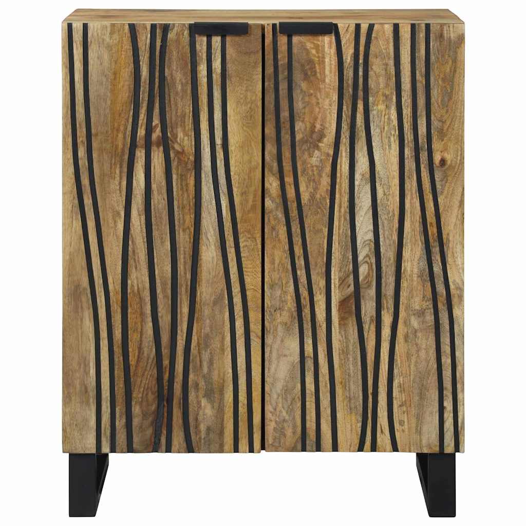 Credenza Marrone 60 x 33.5 x 75 cm Legno massello di mango - homemem39