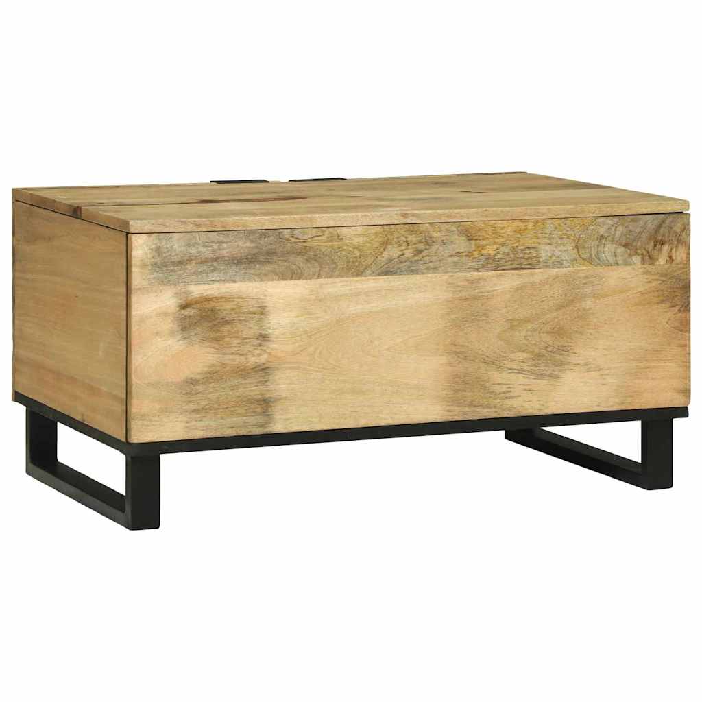 Tavolino da salotto Marrone e Nero 80 x 50 x 40 cm | homemem39
