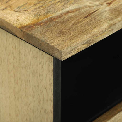 Armadio da Notte con cassetto 2 pcs Marrone 40 x 33 x 46 cm