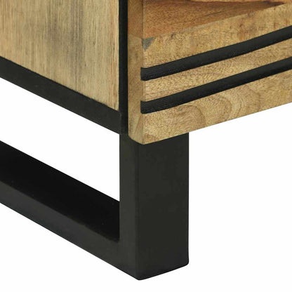 Armadio da Notte con cassetto Marrone 50 x 33 x 60 cm