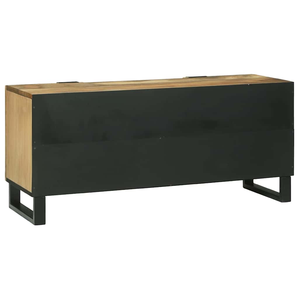 Mobile TV Marrone 105 x 33 x 46 cm legno massello di mango