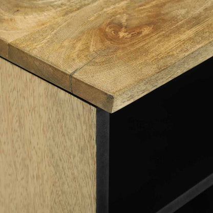 Mobile TV Marrone 105 x 33 x 46 cm legno massello di mango