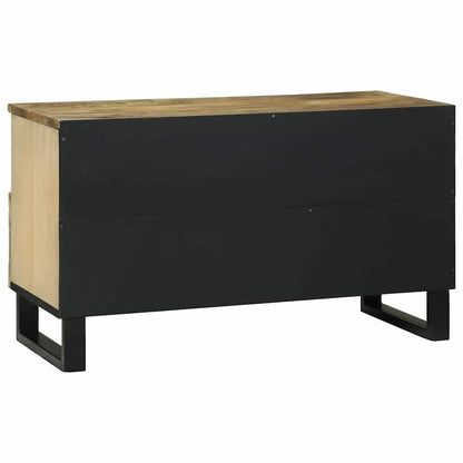 Armadio per stoccaggio media Marrone 80 x 33.5 x 46 cm