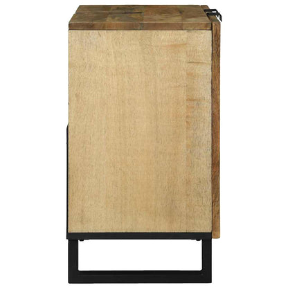Armadio per Lavabo da Bagno con porta Marrone 62 x 33 x 58 cm | homemem39