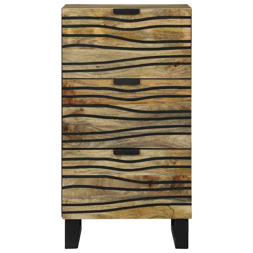 Credenza Marrone 40 x 33 x 75 cm legno massello di mango - homemem39
